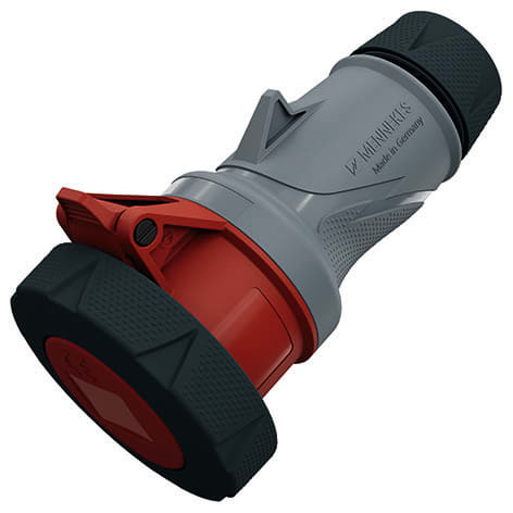 Mennekes - CEE-Skjøtekontakt PTX R 432-6 400V IP67 / IP69