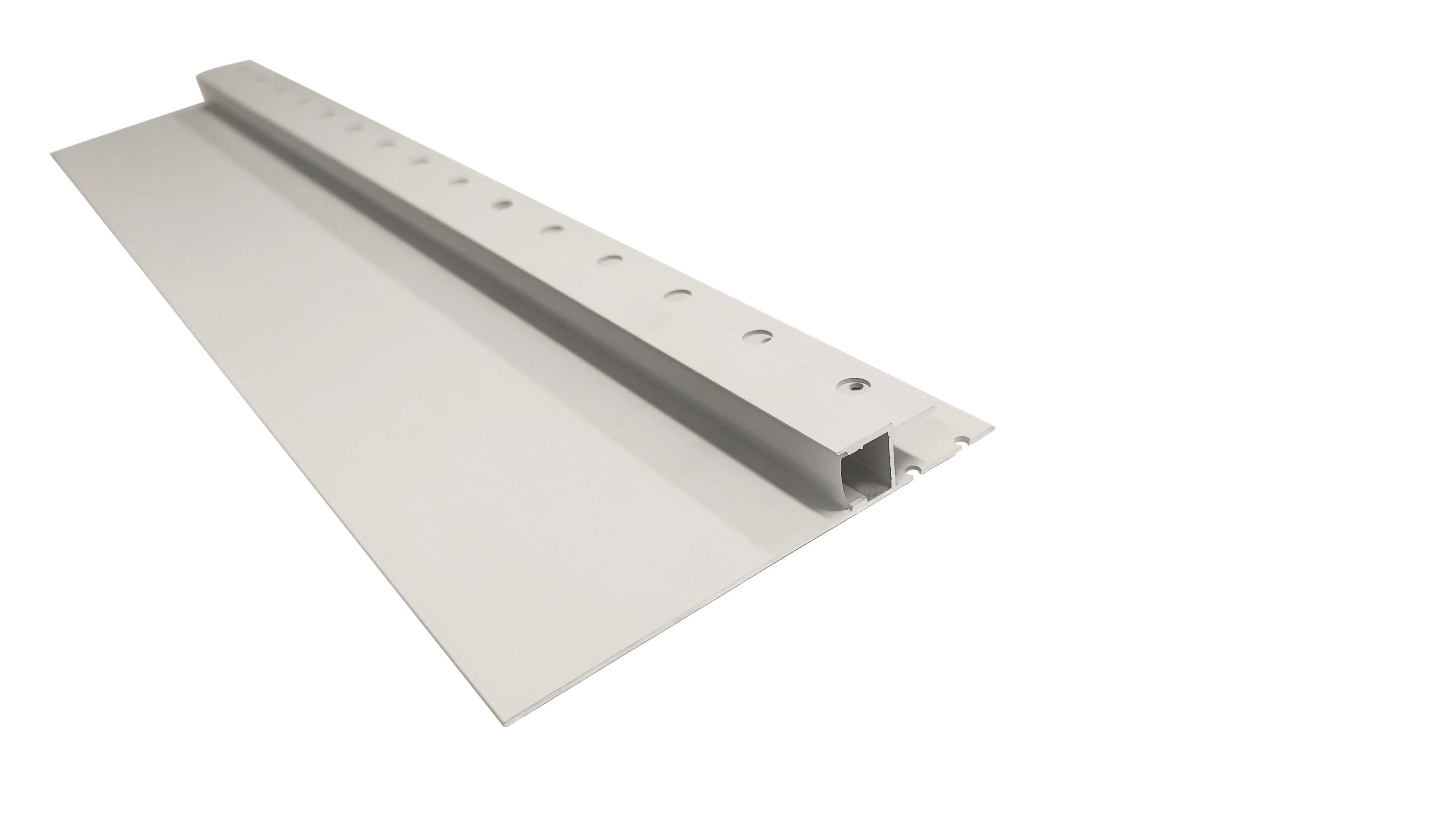 Aneta Lighting - SCANSTRIP GIPS EDGE 80MM HVIT ALUPROFIL INNSPRK. 121x14,8mm