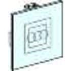 Schneider Electric - 03908 AVDEKNINGSPLATE 96X96 PRISMA G/P