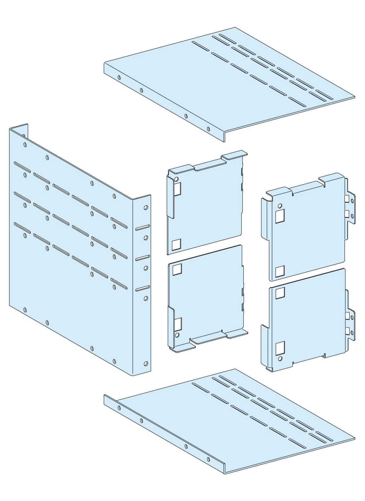 Schneider Electric - Form 4b Tilk.Deksel I Kabelf. LVS04953