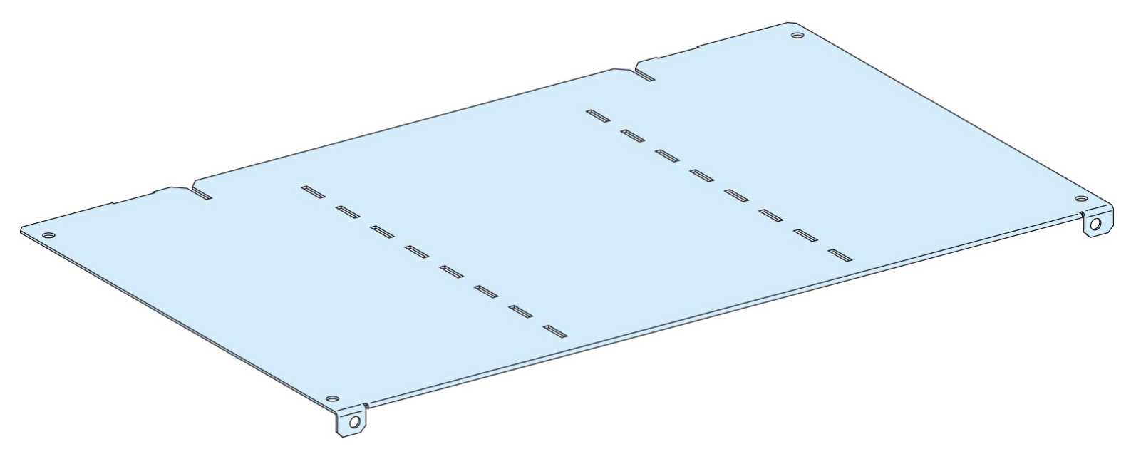 Schneider Electric - Form 3 Skille Horisontal for LVS04901