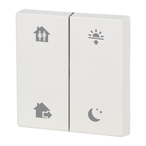 Eaton Electric - CWIZ-02/88 Dobbel vippe Signalhvit Hjemm