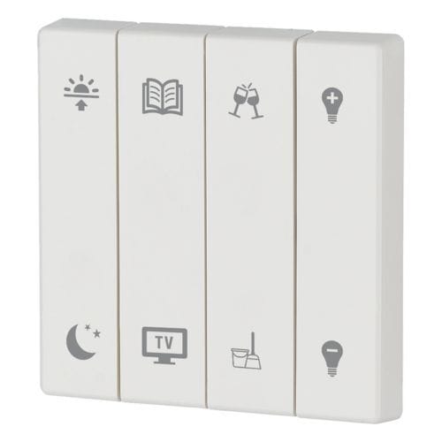 Eaton Electric - CWIZ-04/k8 4-felt vippe Signalhvit Natt/