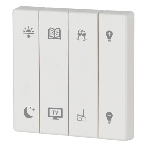 Eaton Electric - CWIZ-04/m7 4-felt vippe Alpinhvit Natt/T