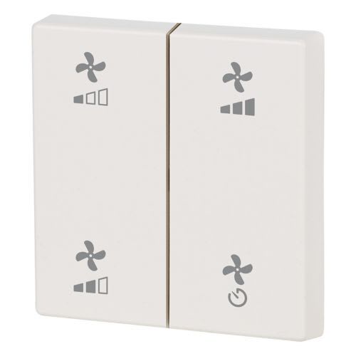 Eaton Electric - CWIZ-02/68 Dobbel vippe Signalhvit - Ven