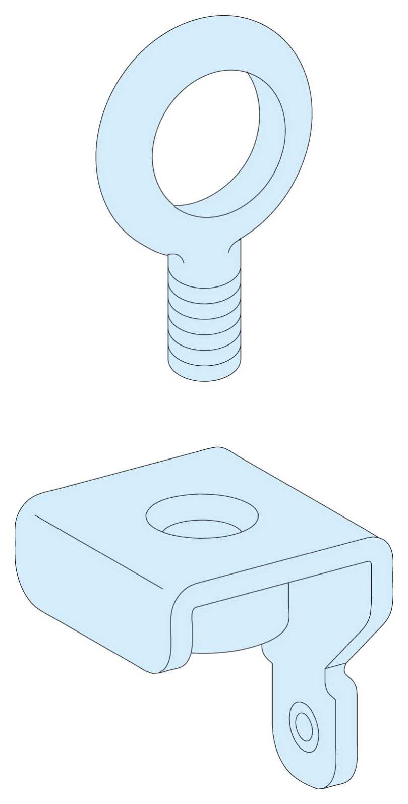 Schneider Electric - 08700 4 LØFTE RINGER  PRISMA P