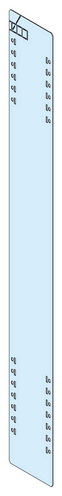 Schneider Electric - 4931 VERT.SKILLE D=600 HEL RAMME