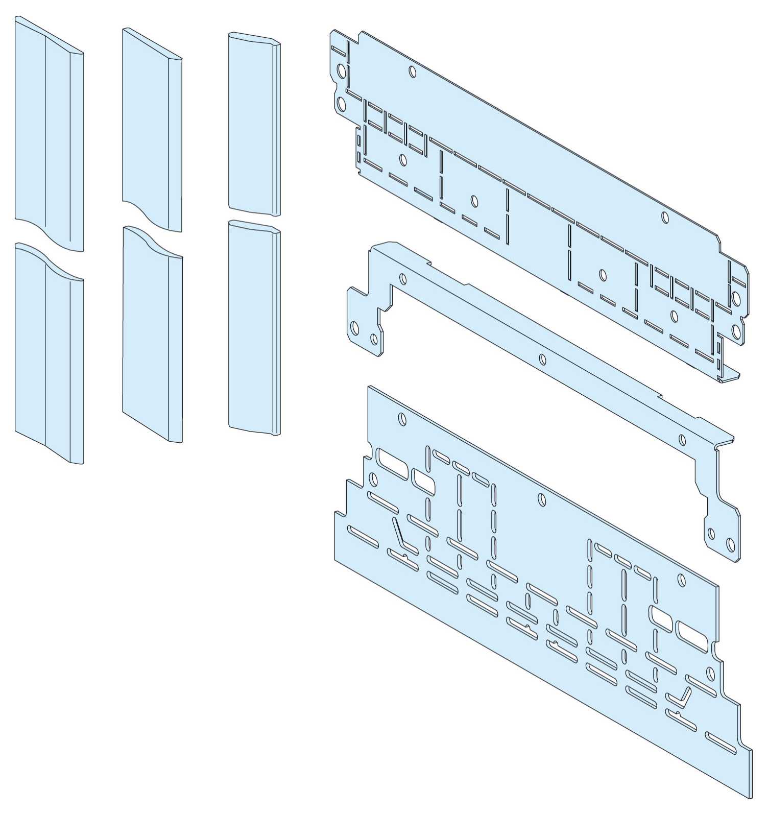 Schneider Electric - Form 2 skille-side-vertikal S LVS04922
