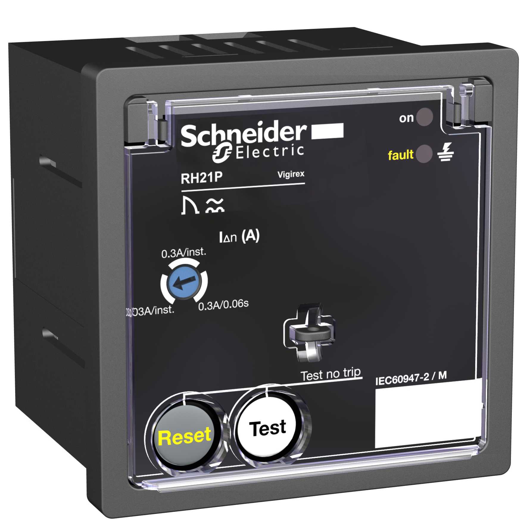 Schneider Electric - Jordfeilrele RH21P 380/415VAC just.