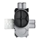 SG Armaturen - VEGGBOKS SMART 1,5 9-12MM 4-LØP STENDER METALL