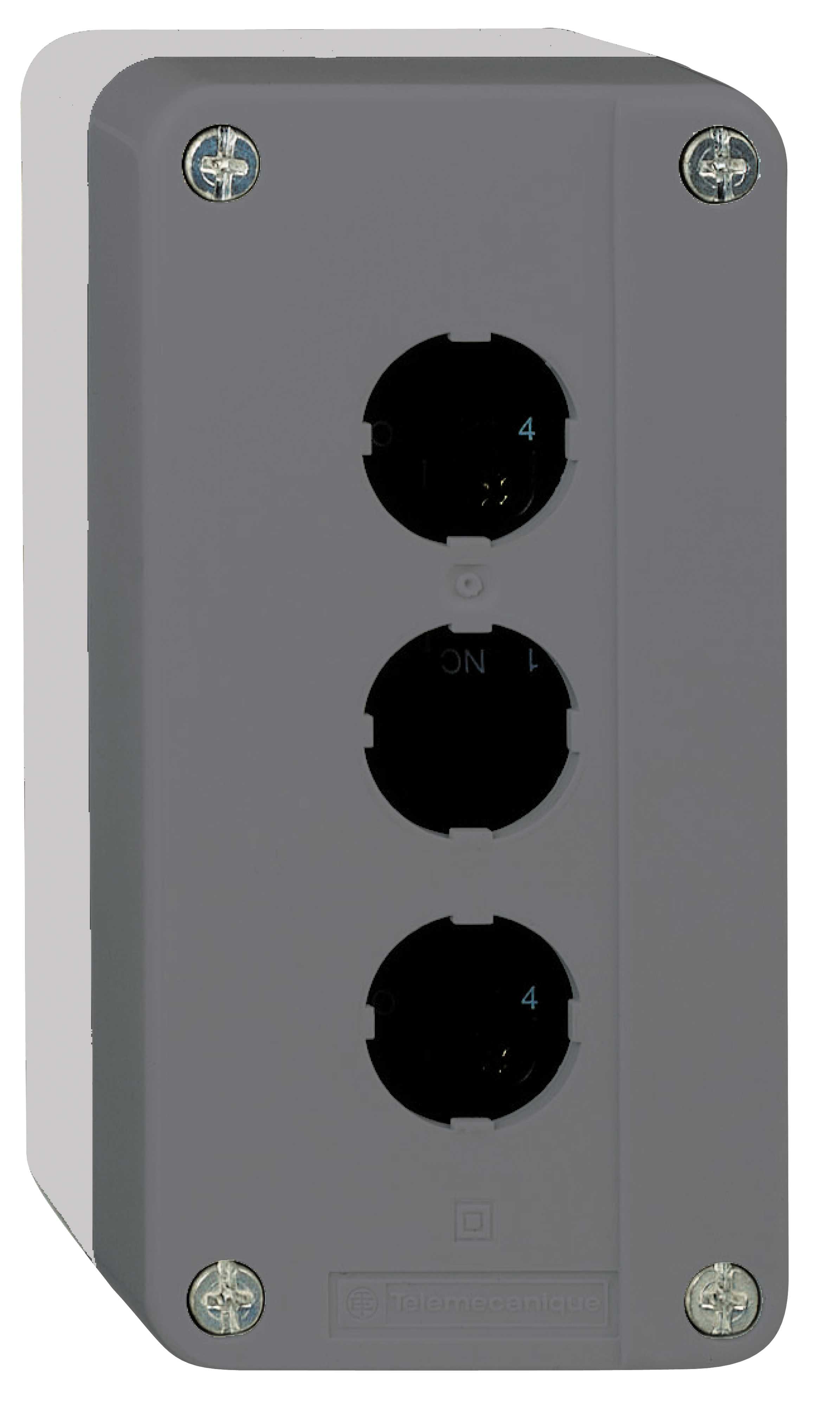 Schneider Electric - TRYKKN.BOKS 3 HULL TOM XALD03  SCHNEIDER