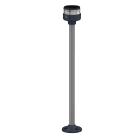 Schneider Electric - Festeplate m 400mm søyle sort