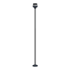 Schneider Electric - Festeplate m 800mm søyle sort