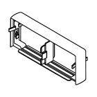 Maxeta - Logix, skjøtestykke 160x50, Polarhvit