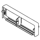 Maxeta - Logix, skjøtestykke for 190x50 Polarhvit