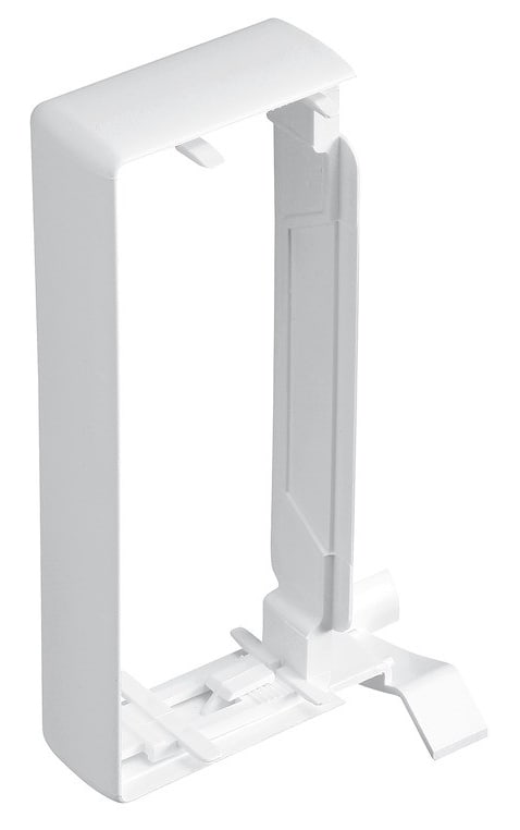 Maxeta - Logix, skjøtestykke 130x50, Polarhvit