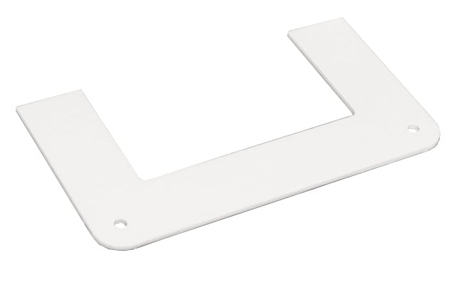 Maxeta - Veggflens Logix 85x50, RAL9003, hvit