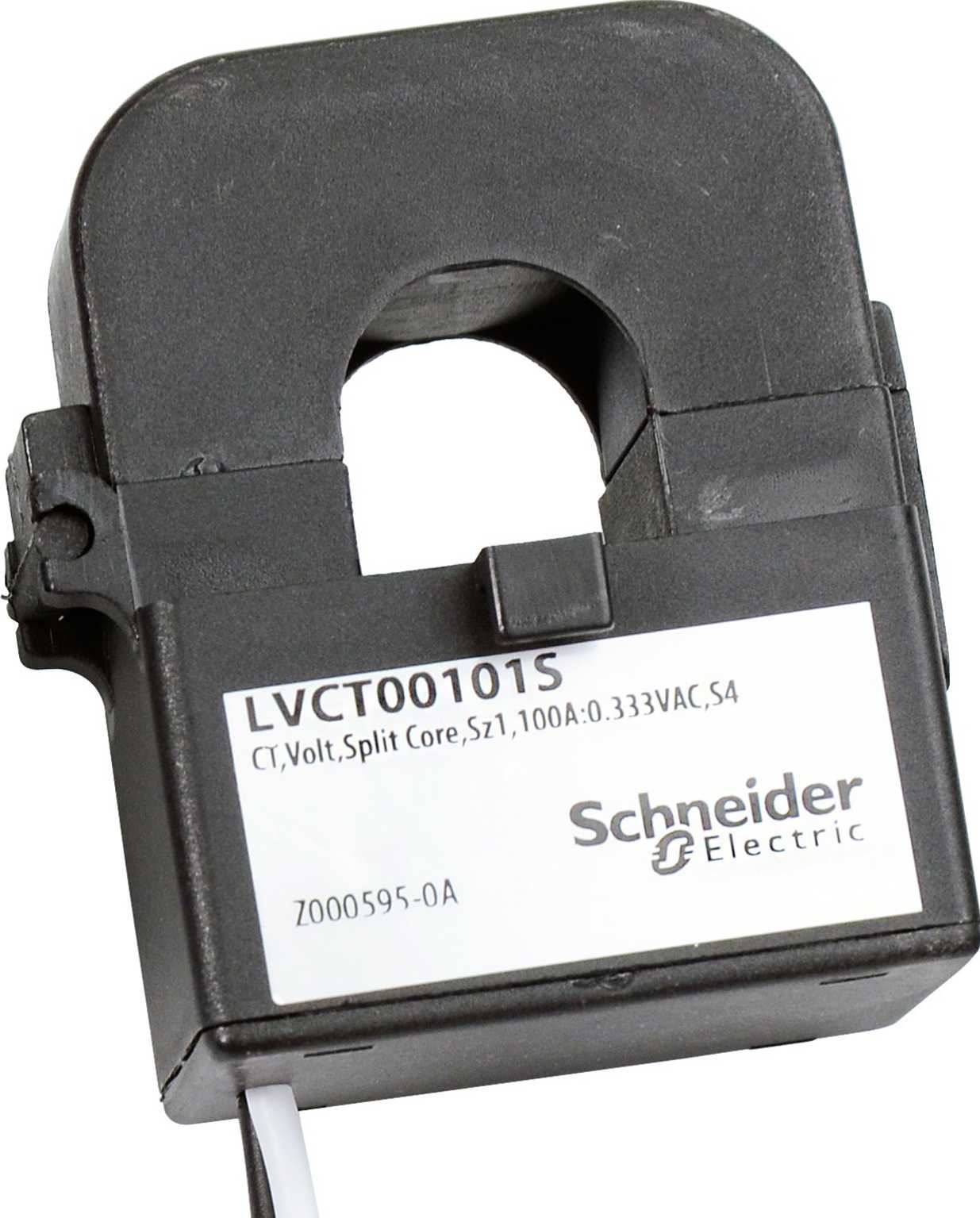 Schneider Electric - LVCT 100 A – 0,333 V utgang –  med delt kjerne – Ø = 16 mm x H = 20 mm