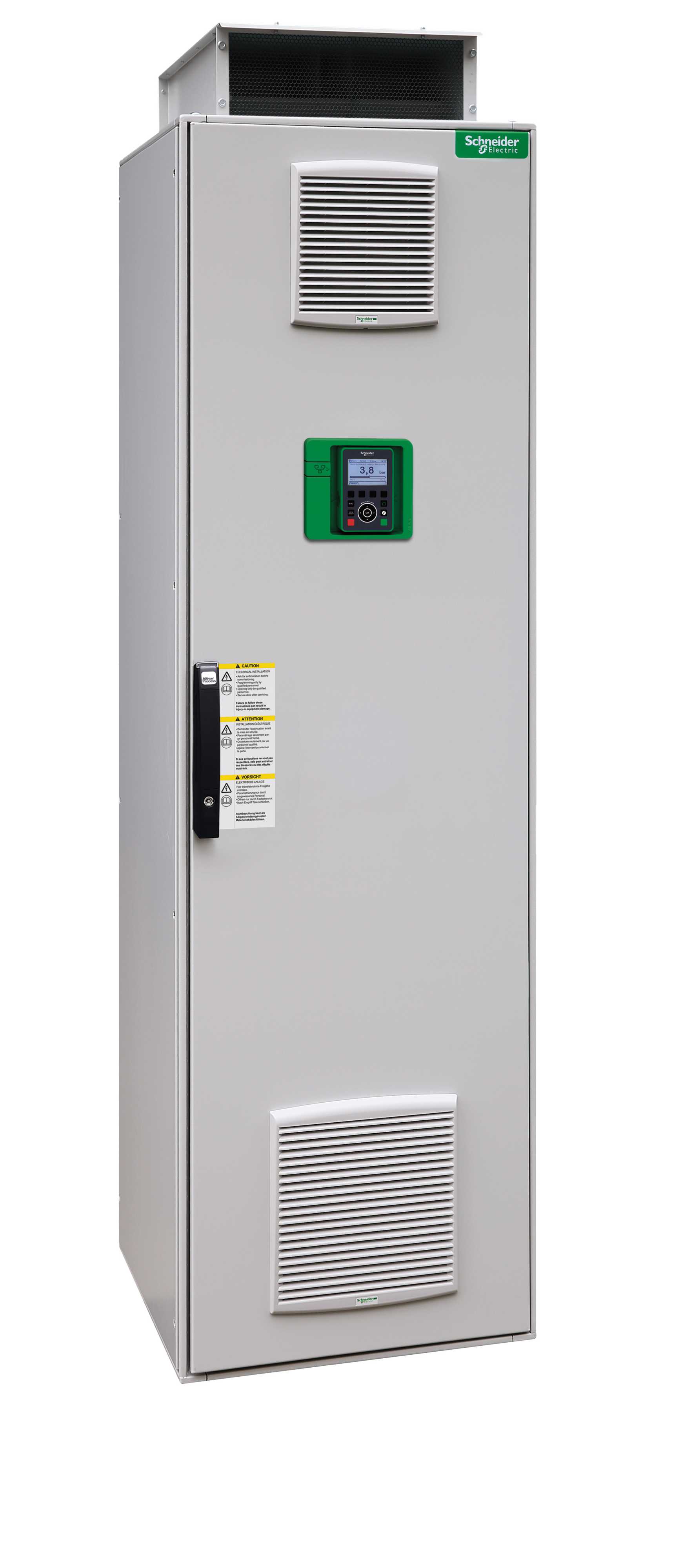 Schneider Electric - Frekvensomformer ATV630F IP23 315KW 380V/440V montering på  gulv
