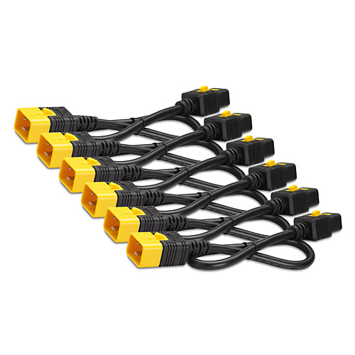 APC by Schneider Electric - Power Cord Kit (6 ea), Locking