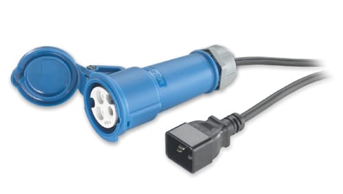 APC by Schneider Electric - Power Cord, C20 to IEC309 (16A
