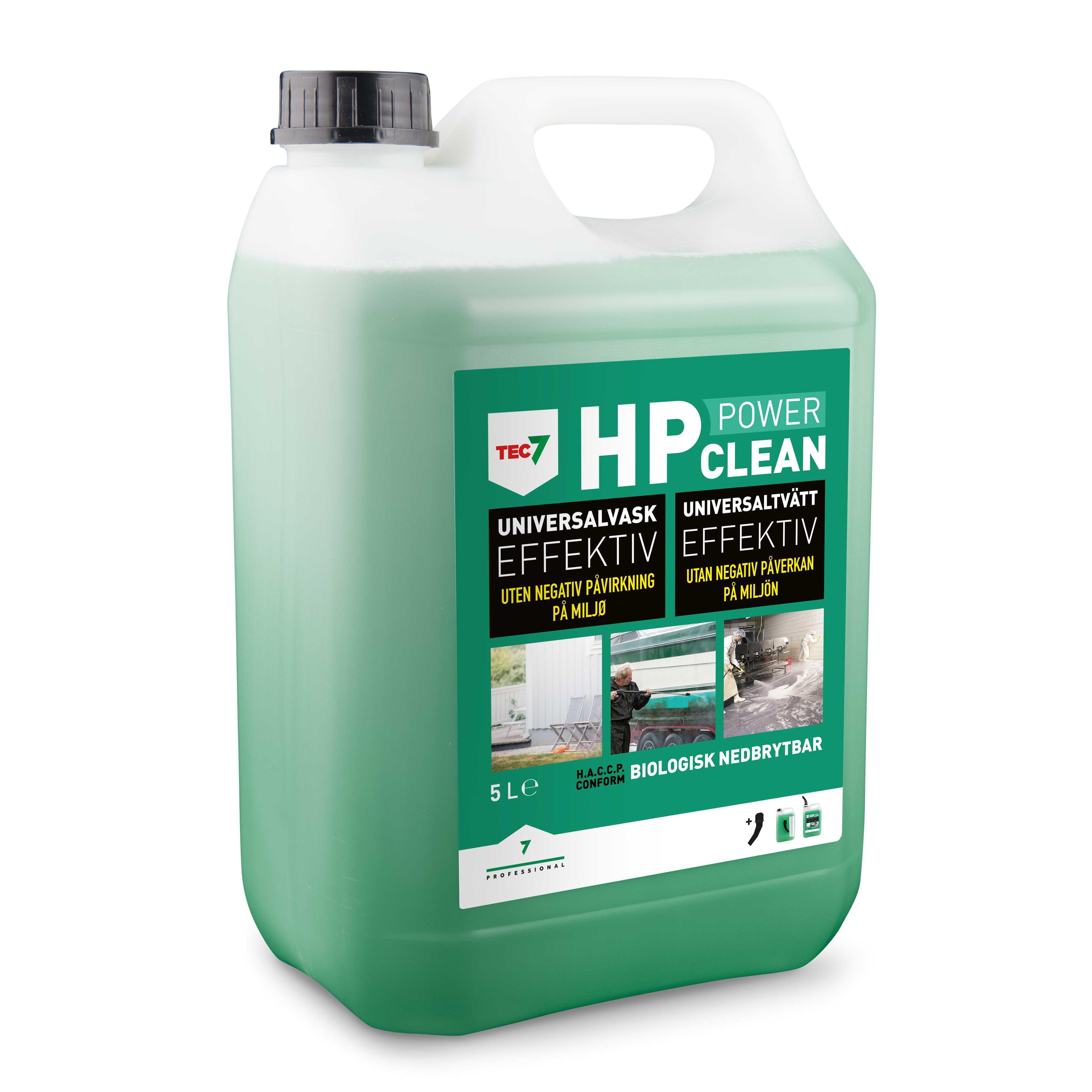 Tec7 - HP7 Universalt rengjøringsmiddel 5 liter