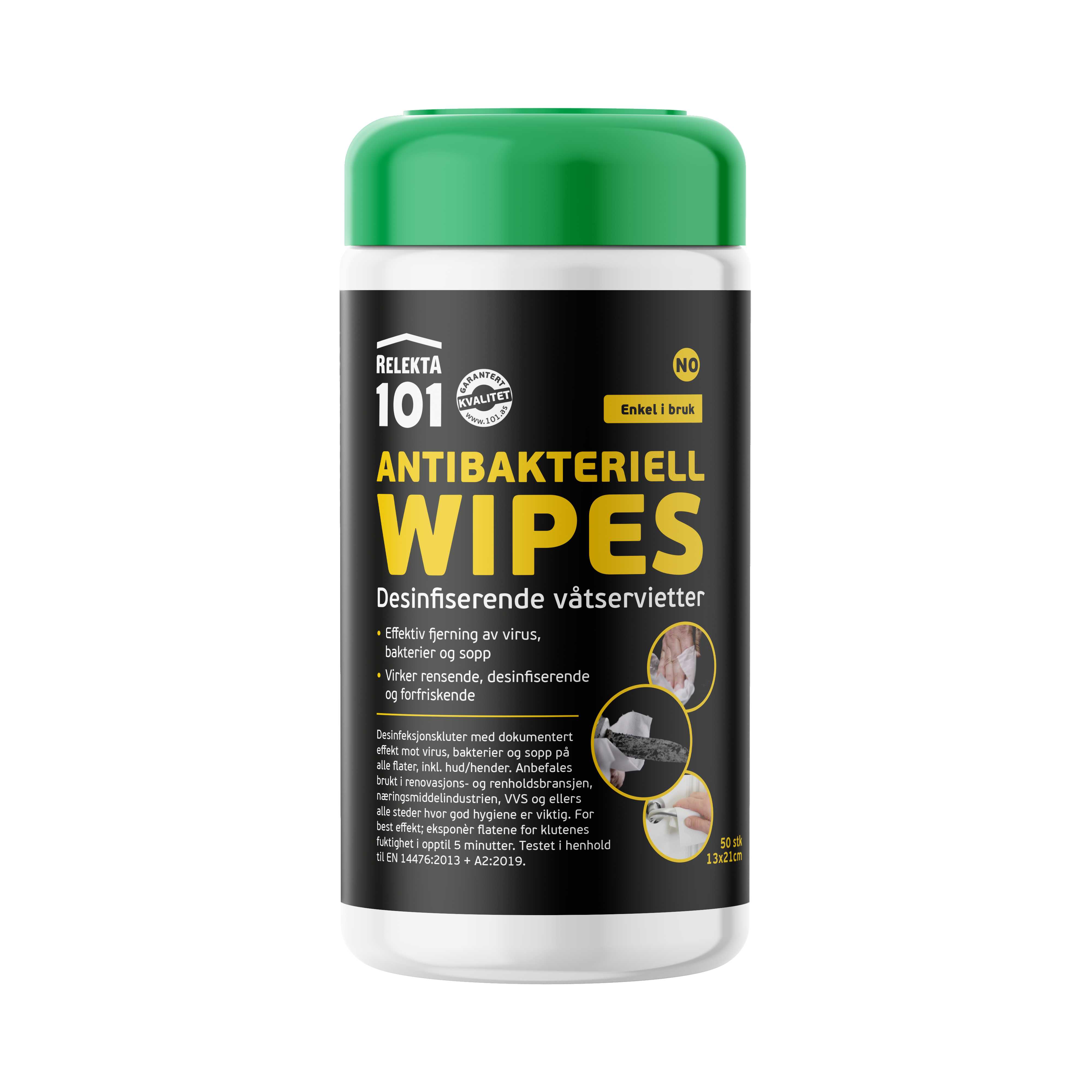 Antibac - Antibac wipes Desinfiserende våtservietter