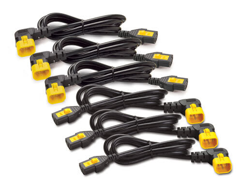 APC by Schneider Electric - Power Cord Kit (6 ea), Locking