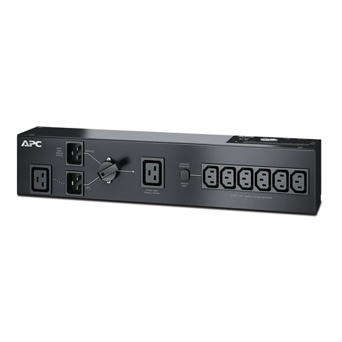 Schneider Electric - APC/Easy bypasspanel - 16A, 230V, Rack 2U, for 2-3kVA, in: 1x C20, ut: 6x C13 1x C19