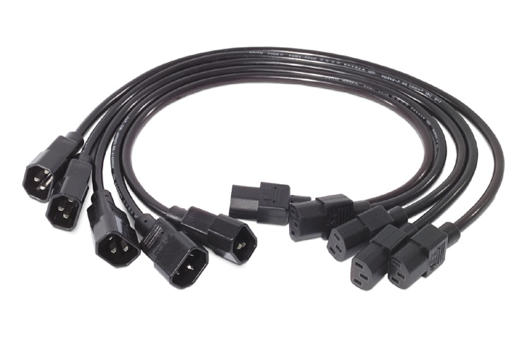 APC by Schneider Electric - Power Cord Kit (5 ea), C13 to 