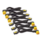 APC by Schneider Electric - Power Cord Kit (6 ea), Locking