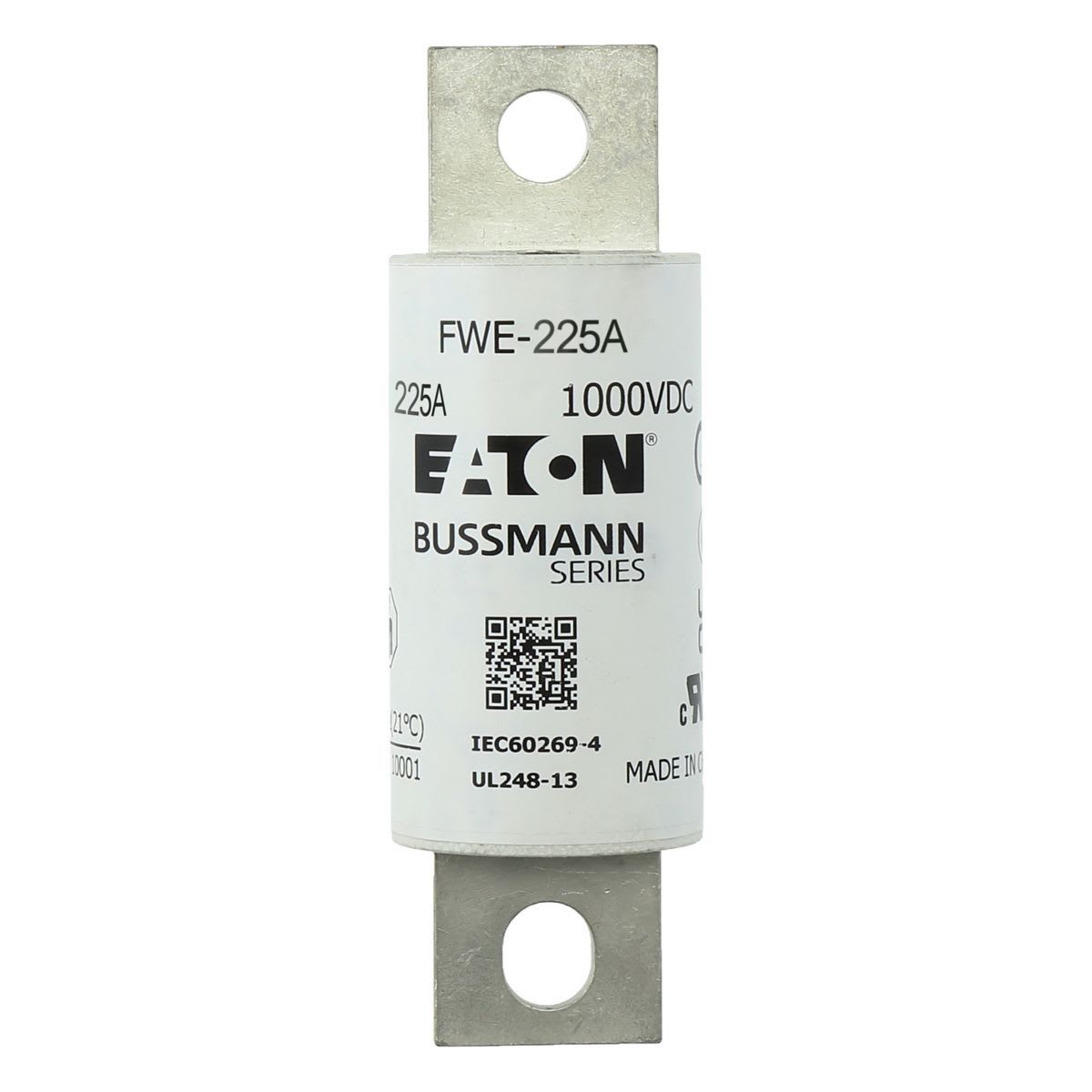 Eaton Electric - 1000Vdc IEC/UL 225A aR 40mm R 1000Vdc IEC/UL 225A aR 40mm R