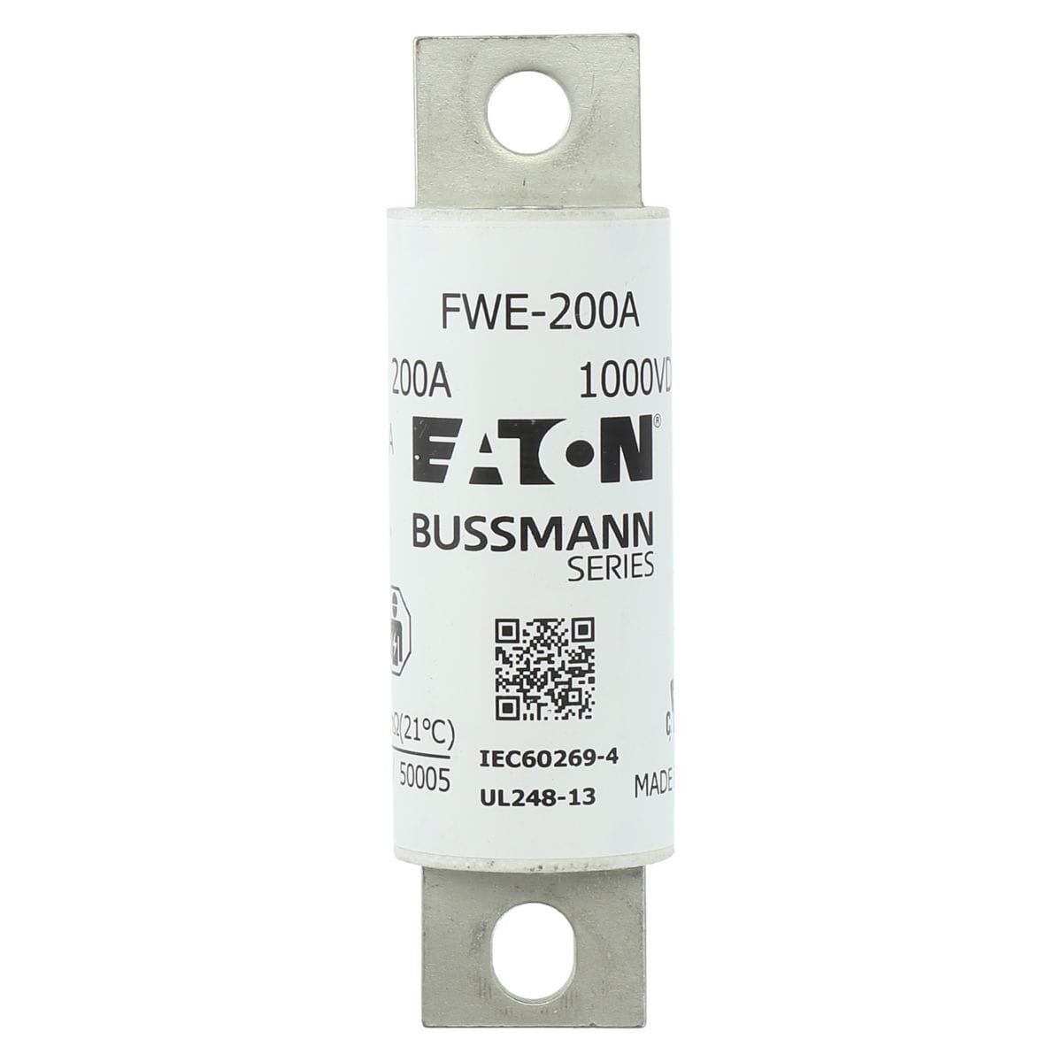 Eaton Electric - 1000Vdc IEC/UL 200A aR 30mm R 1000Vdc IEC/UL 200A aR 30mm R