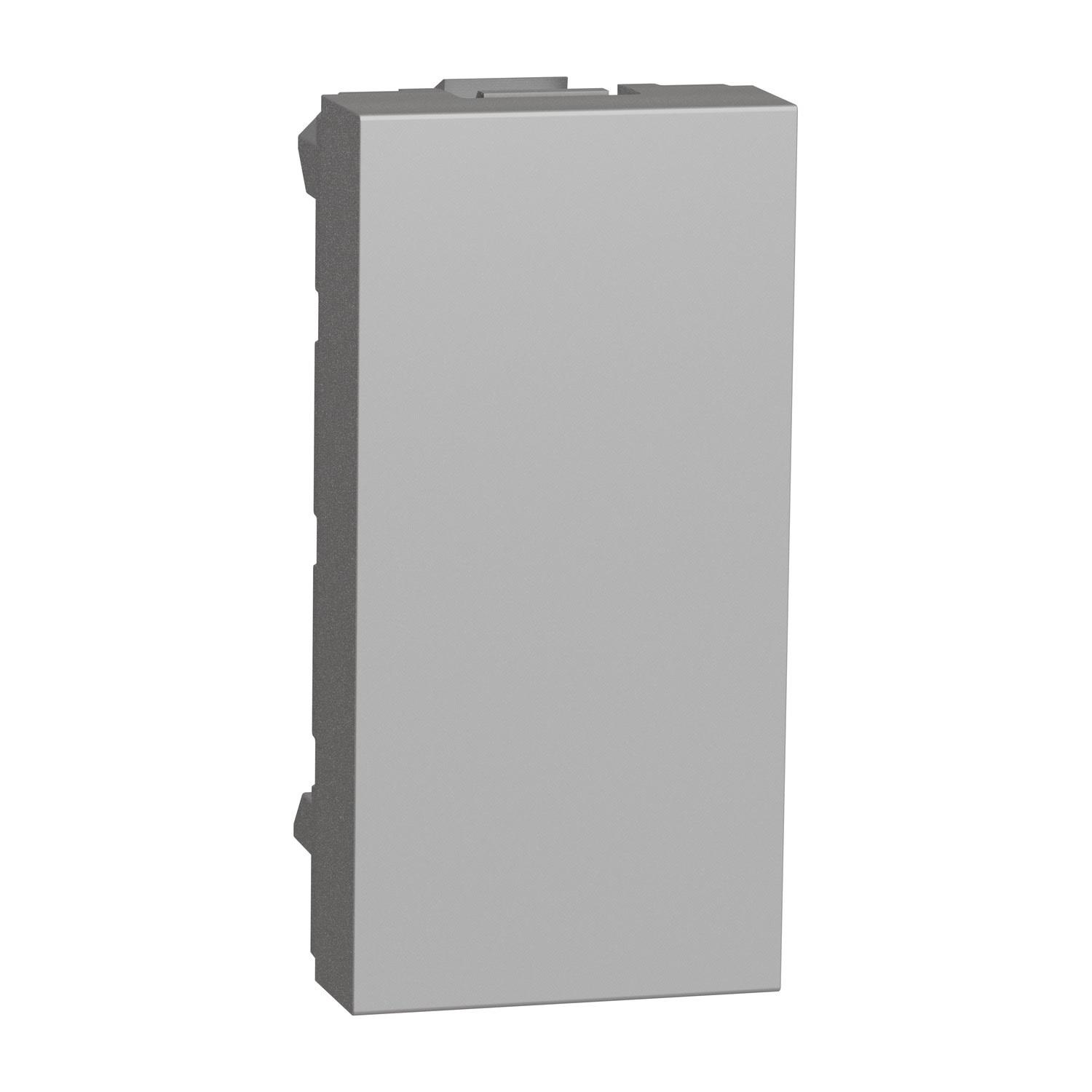 Schneider Electric - Deksel - 1 modul - Aluminium
