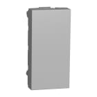 Schneider Electric - Deksel - 1 modul - Aluminium