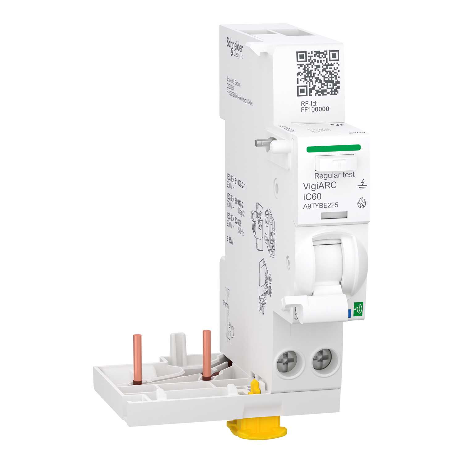 Schneider Electric - A9 RCD+AFD-mod iC60L 2P25A kom