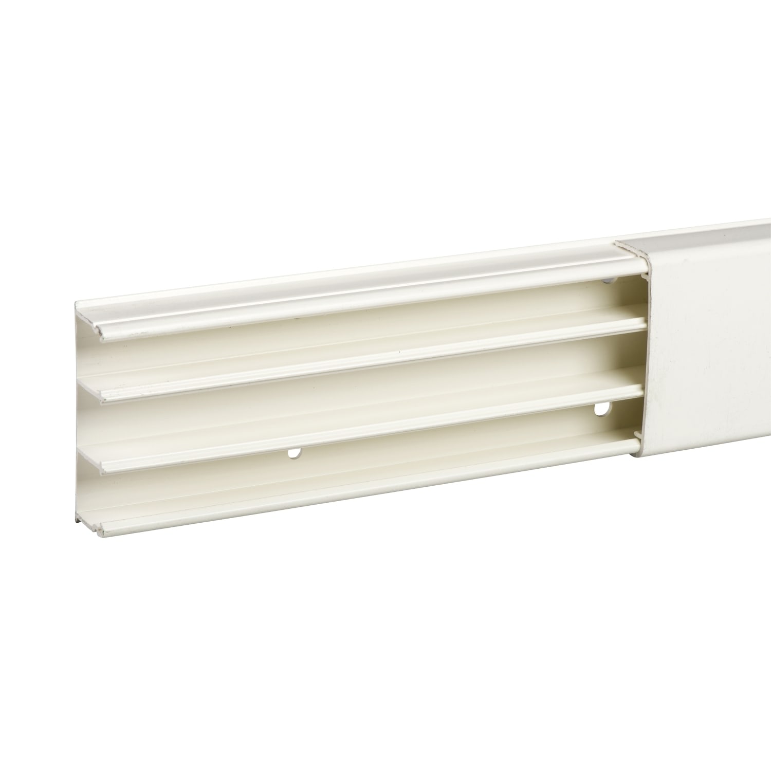 Schneider Electric - OptiLine Minikanal 25x60mm, 3 Rom, PVC, Renhvit
