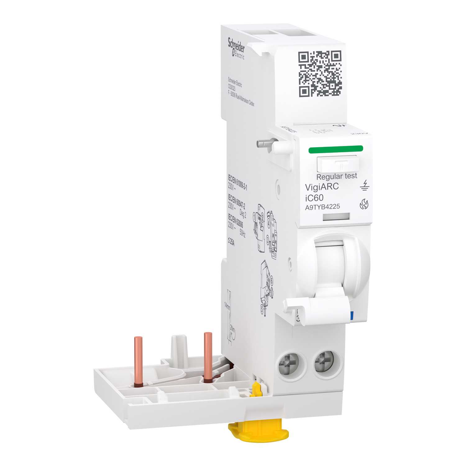 Schneider Electric - A9 RCD+AFD-mod, iC60L 2P25A