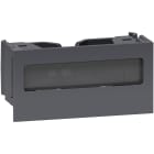 Schneider Electric - Etikett Holder - Antrasitt - Unica