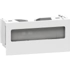 Schneider Electric - Etikett Holder - Polarhvit - Unica