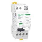 Schneider Electric - Acti 9 Active - Jordfeilautomat - 1pol + N - 13A C - 30mA A-SI type - I2=1,45
