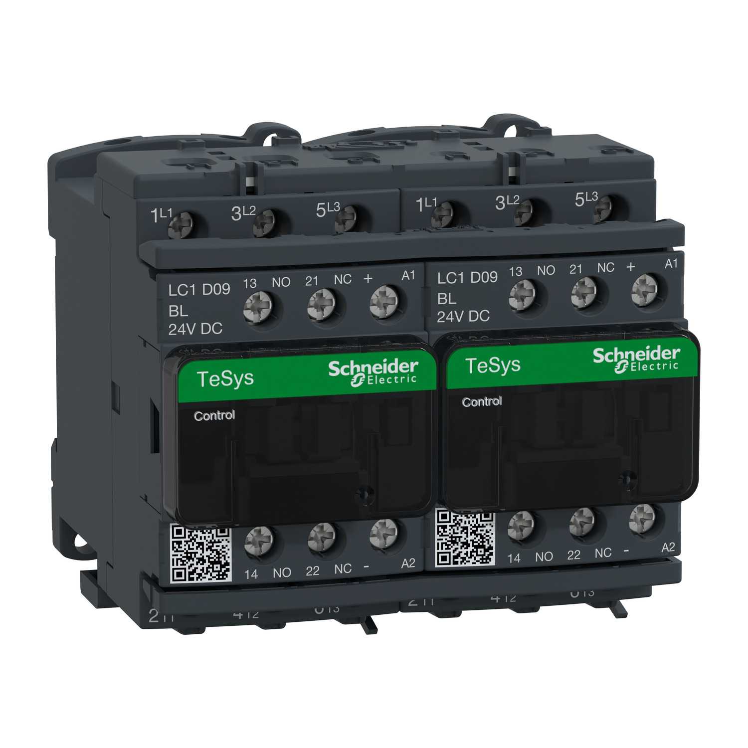 Schneider Electric - LC2D09BL Dreieretningv. 9A 24VDC Lavf