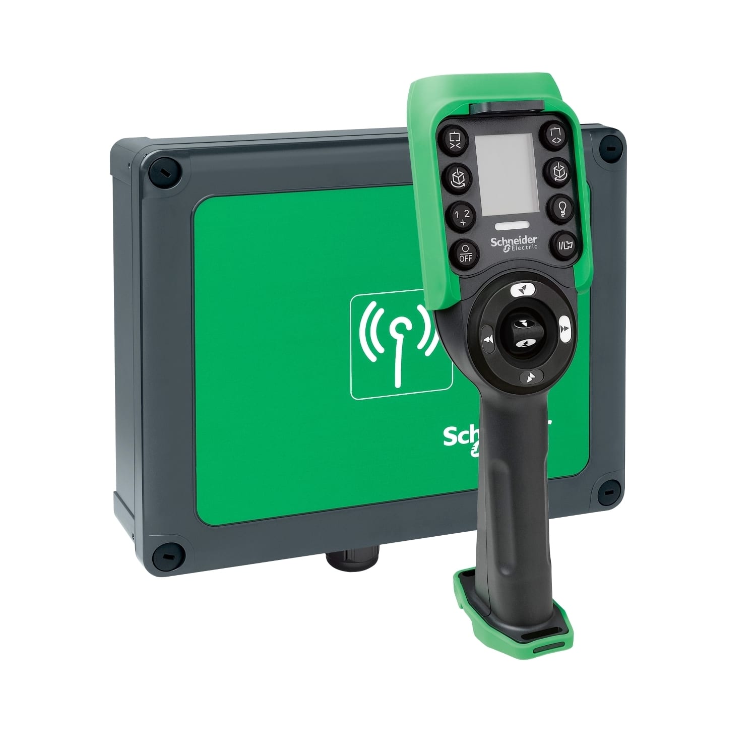 Schneider Electric - Base+kontroll, DISP,4P AUX,18R CABLE