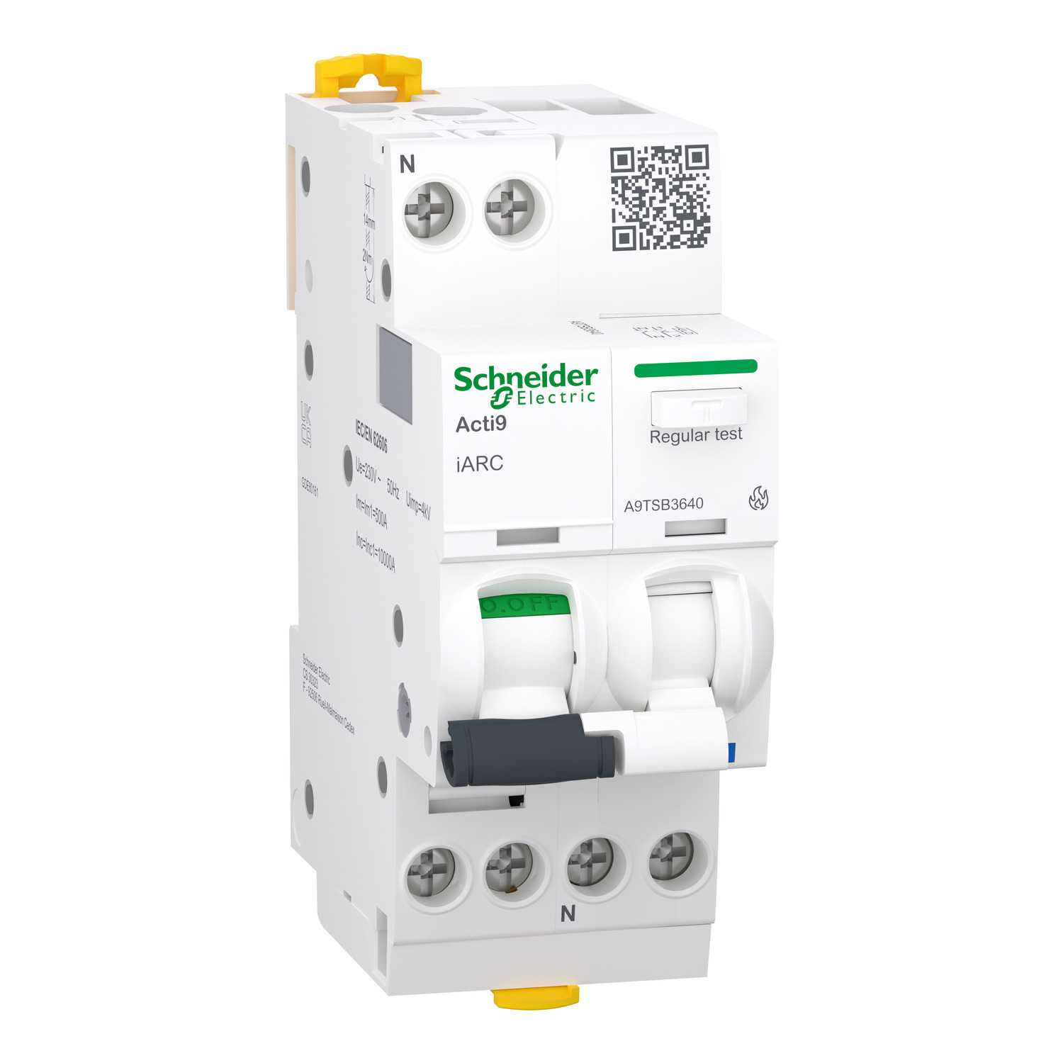Schneider Electric - Lysbuevern - med lastbryter - iARC 2P/1+N 40A