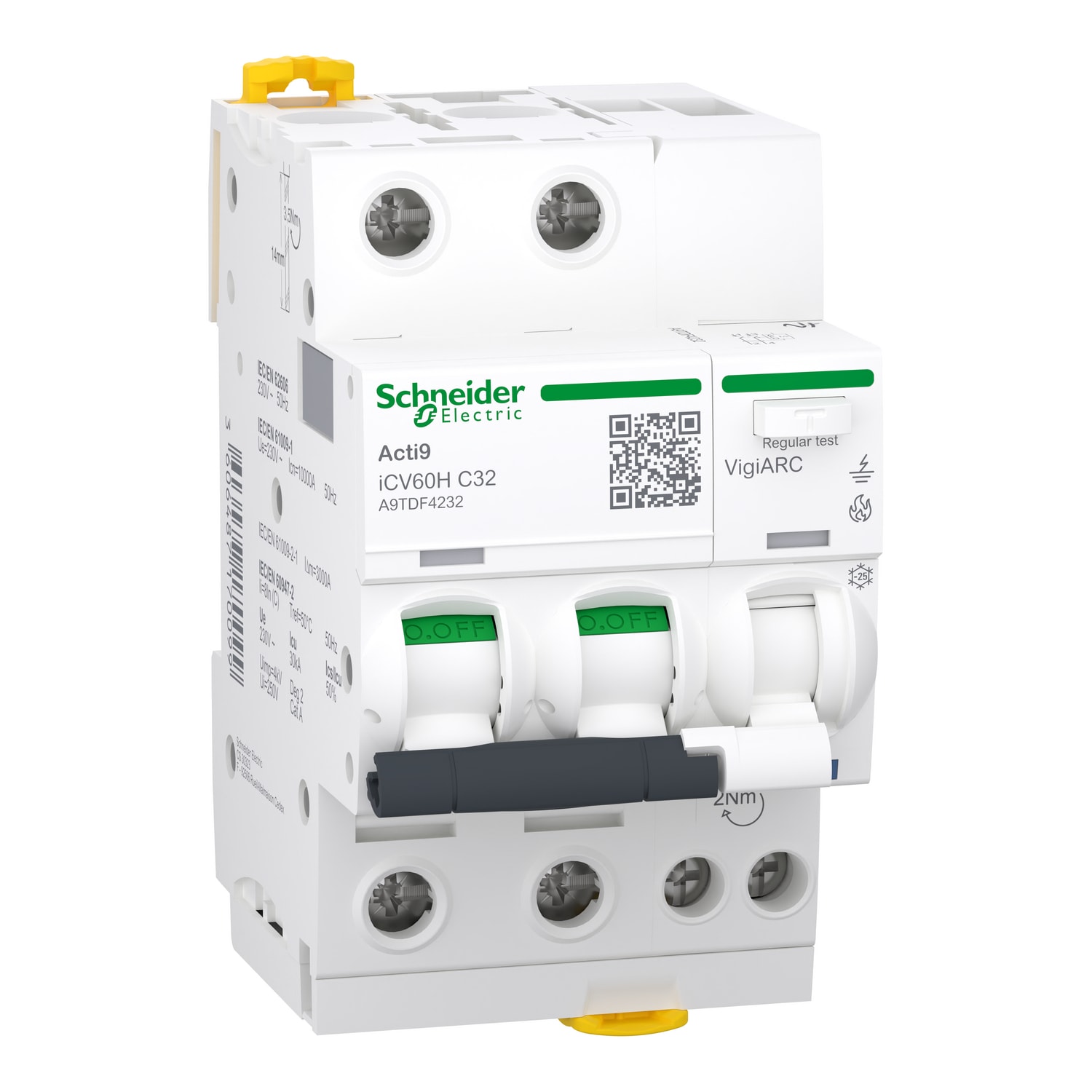 Schneider Electric - Acti9 iCV60H ARC 2P C 32A 30mA
