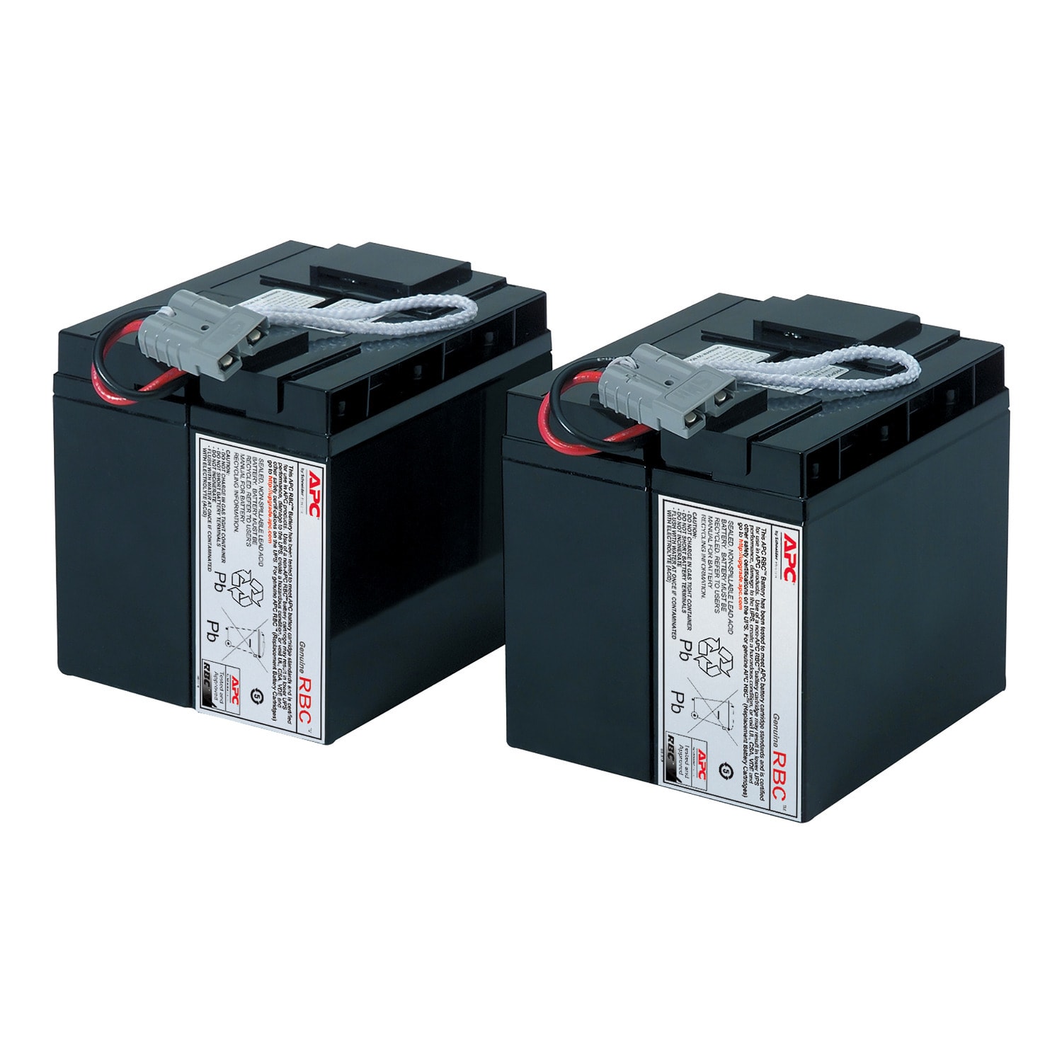 APC by Schneider Electric - APC Vedlikeholdsfrie erstattningsbatteri, RBC55