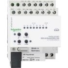 Schneider Electric - KNX varmeregulator REG-K/6x230/0,16 A , lys grå