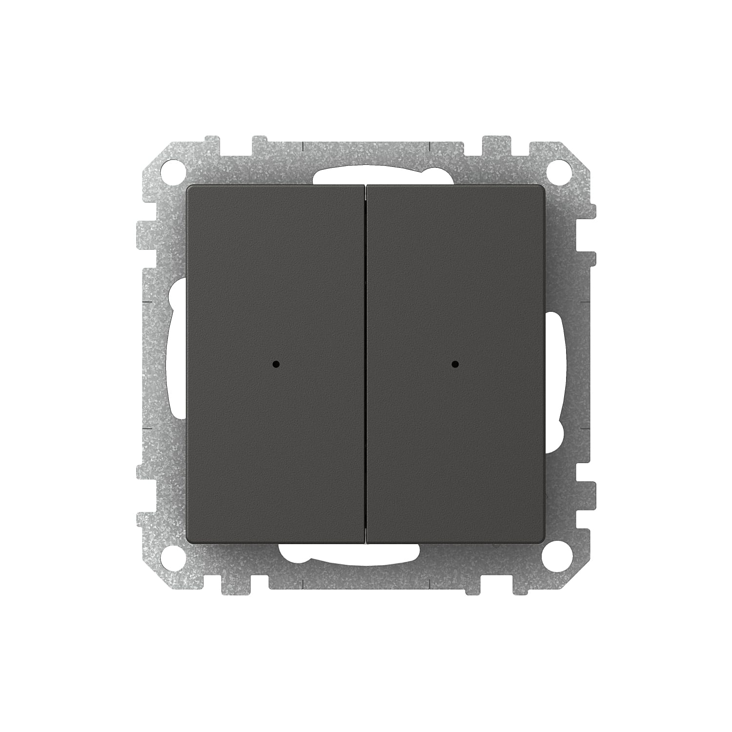 Schneider Electric - Exxact KNX vippestykke 2 knapper antrasitt