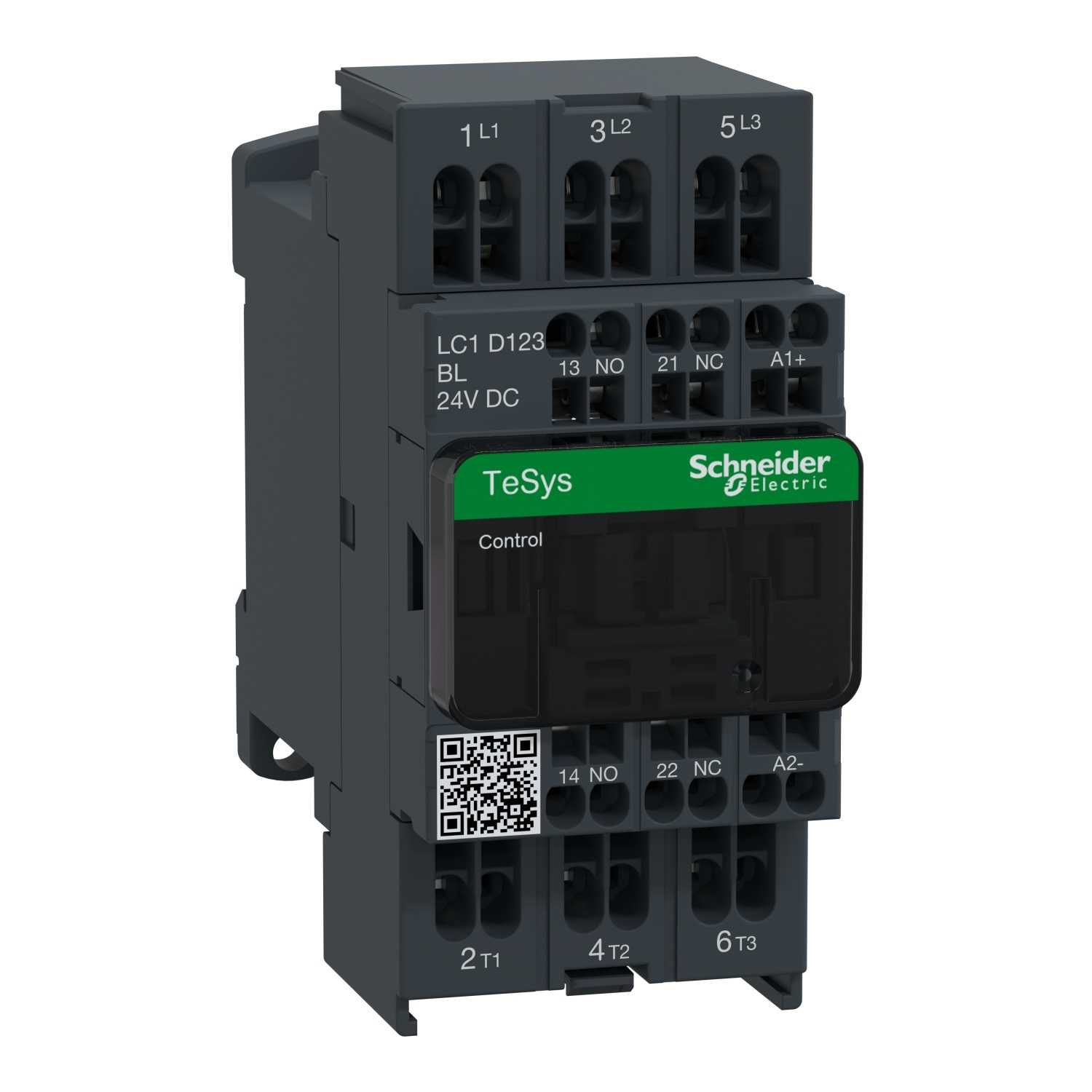Schneider Electric - LC1D123BL Kontaktor Fj 12A 3P 24VDC Lavf