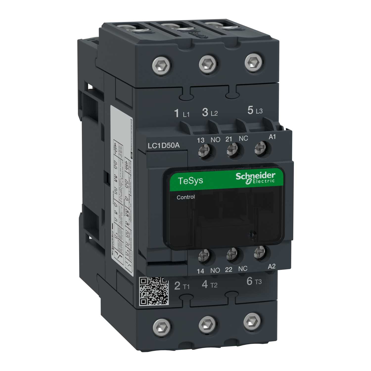 Schneider Electric - LC1D50AF7 Kontaktor 50AC3 Elink 110VAC